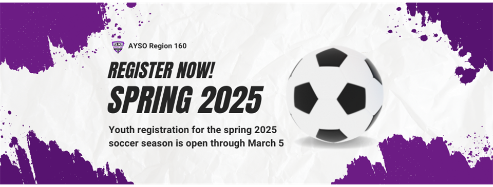 Register NOW for the Spring 2025 Season